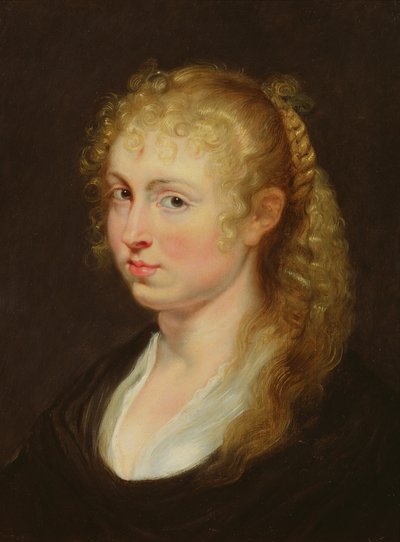 Junge Frau mit lockigem Haar, ca. 1618-20 von Peter Paul Rubens