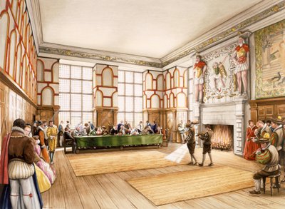 Hardwick Old Hall, ca. 1590 von Peter Urmston
