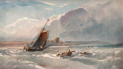 Nähern des Hafens, um 1820 von Peter de Wint