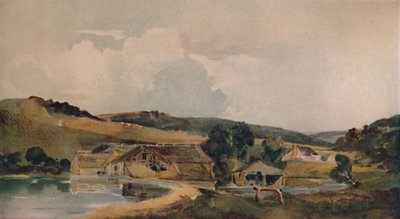 Der Mühlbach, 19. Jahrhundert, 1935 von Peter de Wint