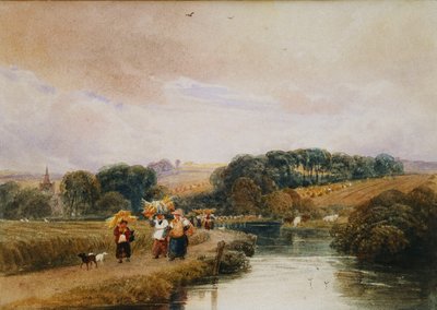 Die Themse bei Marlow von Peter de Wint