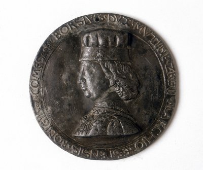 Medaille mit Borso d