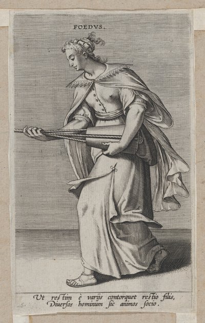 Foedus, aus Prosopographia von Philip Galle
