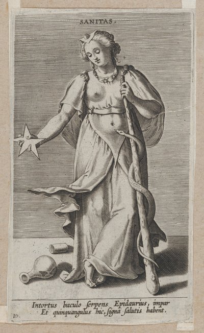 Sanitas, aus Prosopographia von Philip Galle