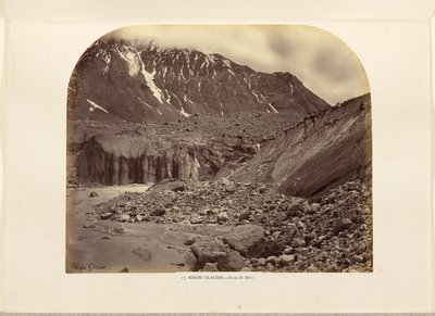 Shigri-Gletscher - Vom Fluss aus von Philip Henry Egerton