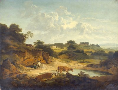 Landschaft von Philip James de (1740 1812) Loutherbourg