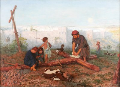 Wo sie ihn kreuzigten, 1862 von Philip Richard Morris