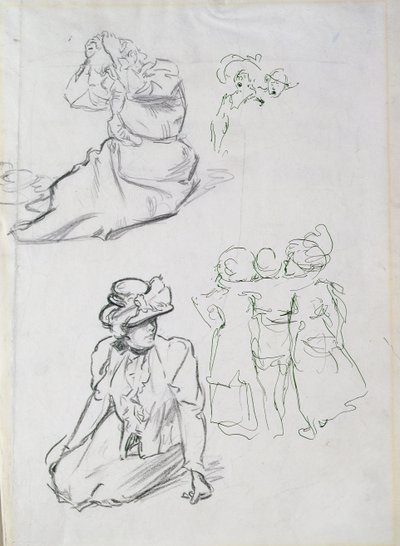 Studien auf Hampstead Heath von Philip William May