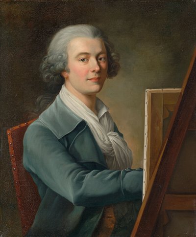 Selbstporträt, ca. 1785 von Philipp Friedrich Hetsch