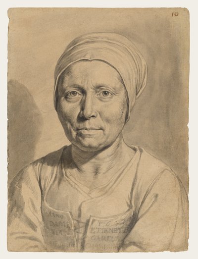 Porträt von Dame Étiennette von Philippe de Champaigne
