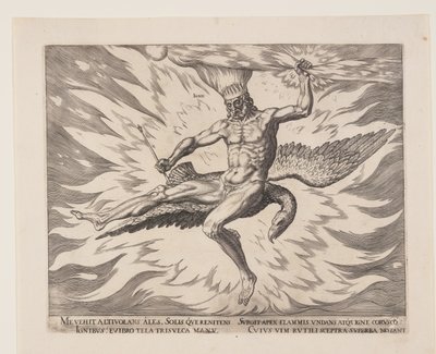 Feuer, aus Die vier Elemente von Philips Galle
