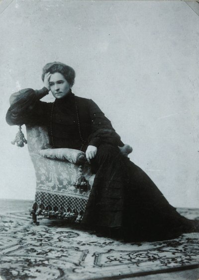 Olga Leonardovna Knipper-Tschechowa, 1904 von Photo studio S. Kogan