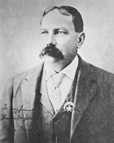 Chris Madsen (1851-1944) von Photographer American