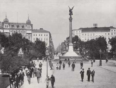 Belle-Alliance-Platz und Friedrichstraße von Photographer German