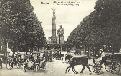 Das eiserne Hindenburg, Berlin von Photographer German