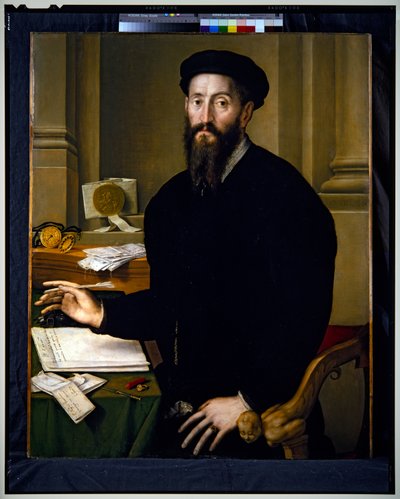 Porträt von Bartolomeo Compagni von Pier Francesco Foschi