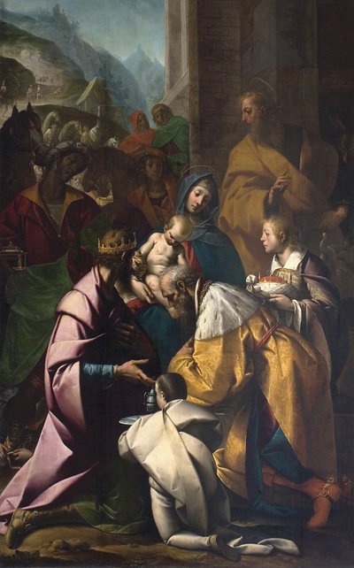Anbetung der Könige von Pier Francesco Morazzone