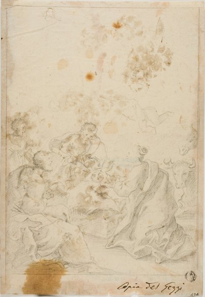 Anbetung der Hirten von Pier Leone Ghezzi