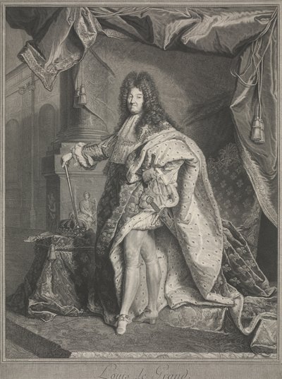 Louis der Große von Pierre Imbert Drevet