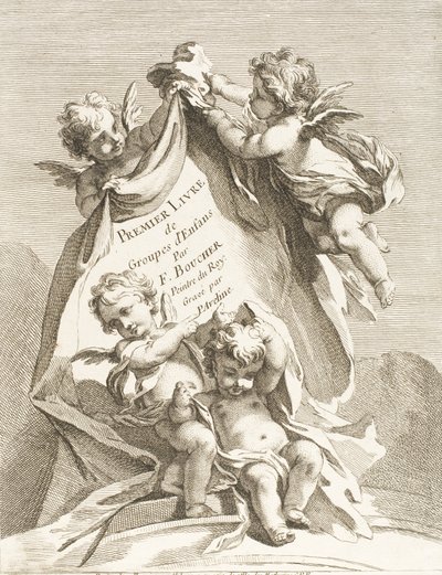 Frontispiz von Pierre Alexandre Aveline