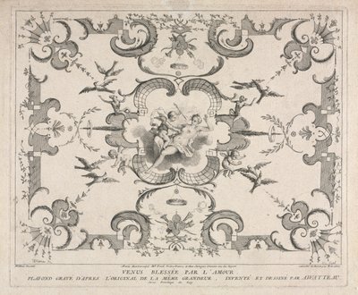 Venus von Amor verwundet von Pierre Alexandre Aveline