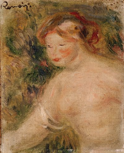 Ein weiblicher Torso, 1910 von Pierre Auguste Renoir