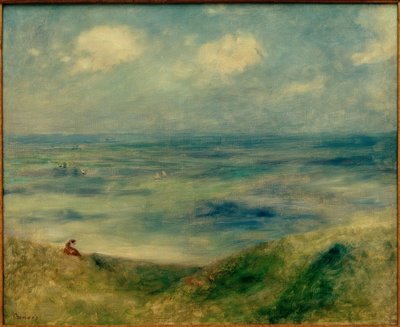 Blick aufs Meer von Pierre Auguste Renoir