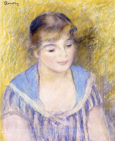 Büste einer Frau von Pierre Auguste Renoir
