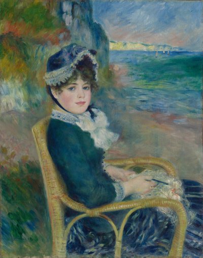 Am Meeresufer von Pierre Auguste Renoir