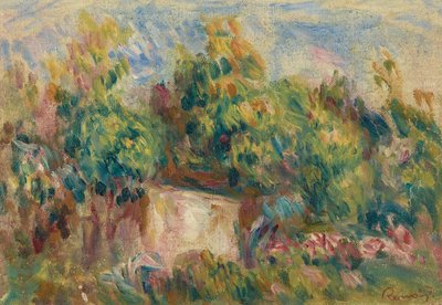 Hütte nahe den Colettes von Pierre Auguste Renoir