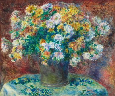 Chrysanthemen von Pierre Auguste Renoir