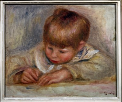 Coco-Schreiber von Pierre Auguste Renoir