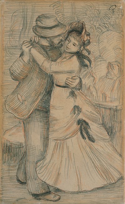 Ländlicher Tanz, 1883 von Pierre Auguste Renoir