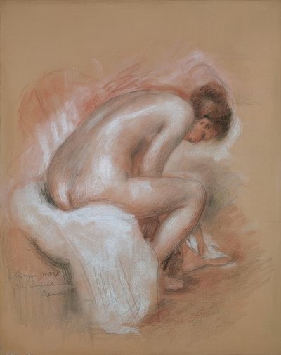 Die Toilette von Pierre Auguste Renoir