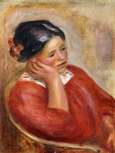 Gabrielle lehnt von Pierre Auguste Renoir