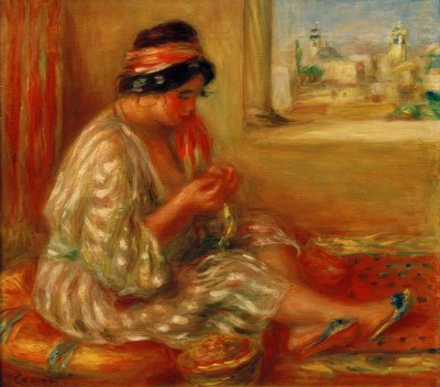 Gabrielle in Algerischer Tracht von Pierre Auguste Renoir