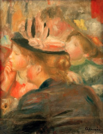 Im Theater von Pierre Auguste Renoir