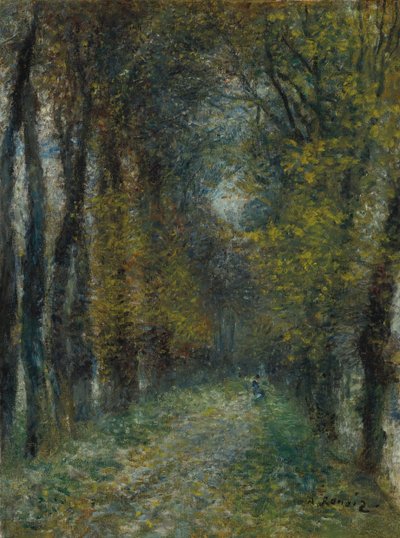 Lallée couverte, 1872 von Pierre Auguste Renoir