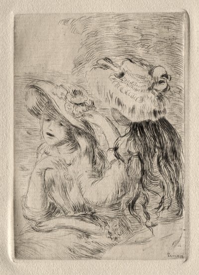 Le Chapeau épinglé von Pierre Auguste Renoir
