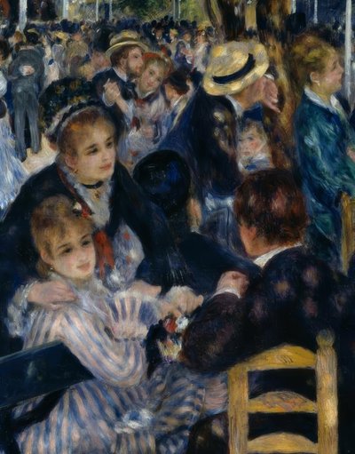 Le Moulin de la Galette von Pierre Auguste Renoir