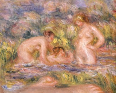 Die Badenden von Pierre Auguste Renoir