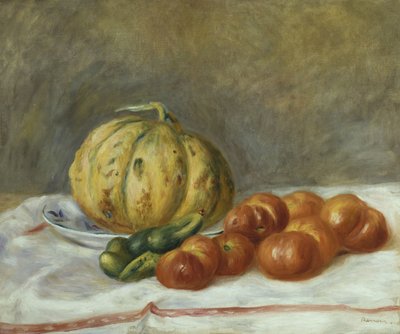 Melone und Tomaten, 1903 von Pierre Auguste Renoir