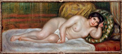 Nackte Frau liegend (Gabrielle) von Pierre Auguste Renoir