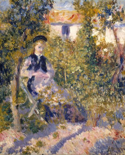Nini im Garten von Pierre Auguste Renoir