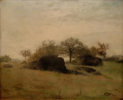 Landschaft von Fontainebleau von Pierre Auguste Renoir