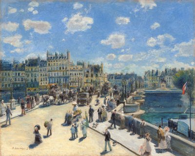 Pont Neuf, Paris von Pierre Auguste Renoir