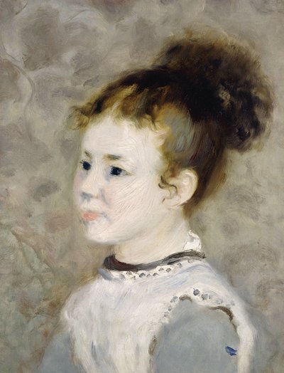 Porträt von Jeanne Sisley, 1875 von Pierre Auguste Renoir