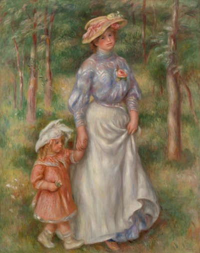 Promenade von Pierre Auguste Renoir