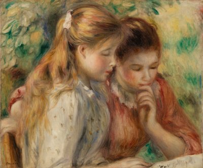 Lesen von Pierre Auguste Renoir