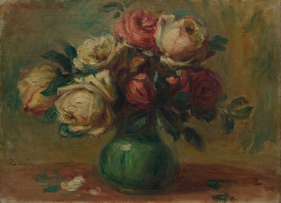 Rosen in einer Vase von Pierre Auguste Renoir